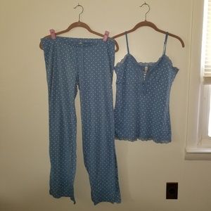 Aeropostale Polkadot Pajama Set